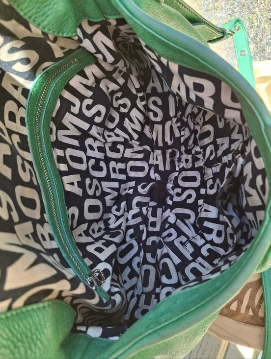 Marc By Marc Jacobs Emerald Green Leather Classic Q Natasha Crossbody Bag - Picture 10 of 16